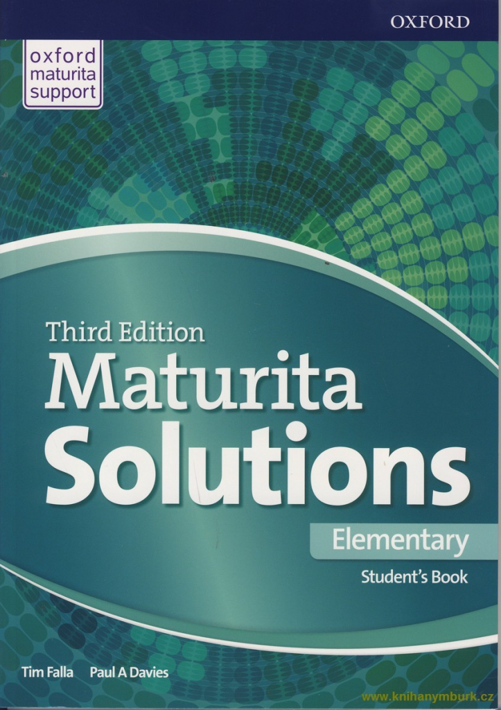 Maturita Solutions 3rd Edition Elementary Student´s Book Czech Edition