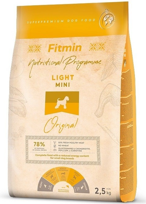 Fitmin NP Mini Light 2,5 kg