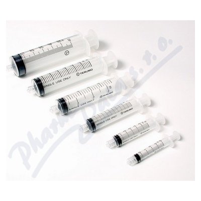 Terumo injekční stříkačkačka třídílná 5 ml Luer Lock 100 ks – Hledejceny.cz