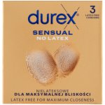 Durex Sensual No Latex 3 ks – Zboží Dáma