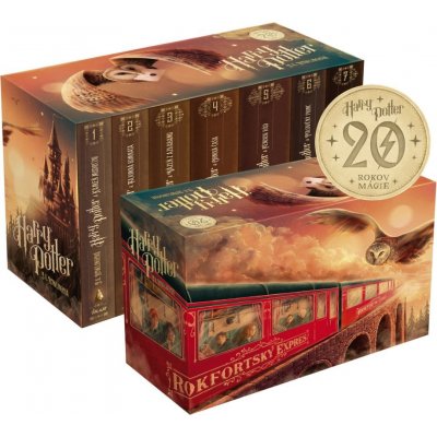 Harry Potter 1 - 7 box: 20. výročie vydania - J.K. Rowlingová