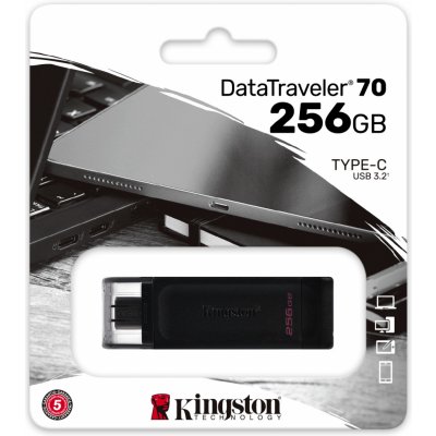 Kingston DataTraveler 70 256GB DT70/256GB – Zboží Živě