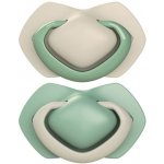 Canpol babies C set symetrických silikon Pure Color 22/646_BEI zelená – Zboží Dáma