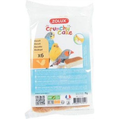 Zolux Crunchy Cake APPLE BANANa 75 g – Zboží Mobilmania
