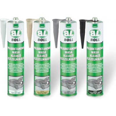 BOLL Polyuretanová lepící a těsnící hmota černá 310ml – Hledejceny.cz