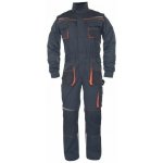 Cerva EMERTON Stretch Odolná strečová kombinéza černá/žlutá – Zboží Dáma