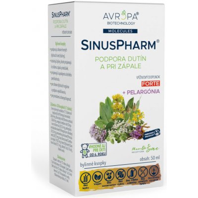 Avropa SinusPharm bylinné kapky 50 ml – Hledejceny.cz