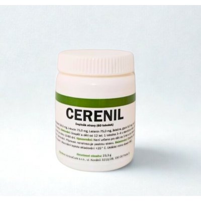 AminoCure Cerenil podpora koncentrace, paměti a duševní výkonnosti, 60 tobolek × 300 mg – Hledejceny.cz