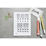 Dorella samolepky Péče o ouška a tlapky A6 - 1 arch – Zboží Mobilmania