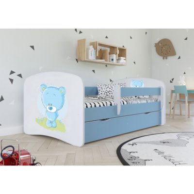 Kocot Kids Babydreams medvídek modrá s matrací – Zboží Mobilmania