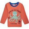 Dětské tričko Winkiki kids Wear chlapecké tričko s dlouhým rukávem Sea Squad oranžová