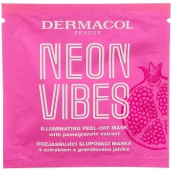 Dermacol Neon Vibes Illuminating Peel-Off Mask 8 ml