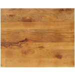 Omaxi 103399 Stolní deska 100 x 80 x 2,5 cm obdélníková mangovníkové dřevo – Zboží Dáma