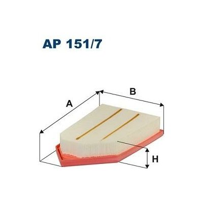 FILTRON vzduchový filtr AP 151/7 – Hledejceny.cz