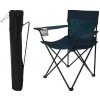 Zahradní židle a křeslo ProGarden KO-FD8300510 Židle campingová REDCLIFFS skládací tmavá modrá