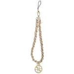 Guess přívěsek GUSTSAS4P Phone Strap růžový řetízek z kovu 4G Charm (GUSTSAS4P) – Zboží Mobilmania