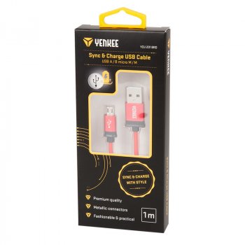 Yenkee YCU 202 BRD kabel USB / micro, 2m