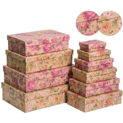 Argus Dárková krabice KRAFT - set 10 ks - 2500-8165P – Zboží Živě