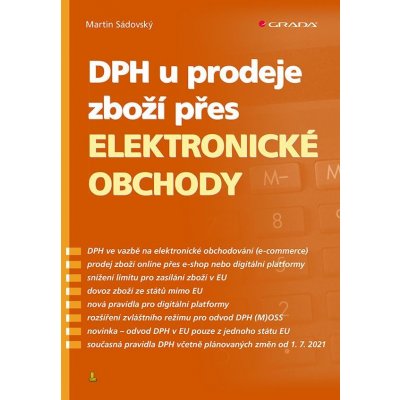 Sádovský Martin - DPH u prodeje zboží přes elektronické obchody – Hledejceny.cz