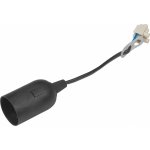 Objímka žárovky E27 černá, 1 ks – Zboží Živě