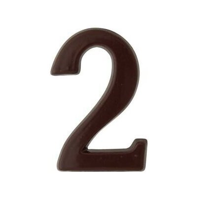 Číslice SP 5cm hnědá 2 – Sleviste.cz