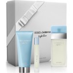 Dolce & Gabbana Light Blue Woman EDT 100 ml + tělové mléko 100 ml + EDT 7,4 ml dárková sada – Hledejceny.cz