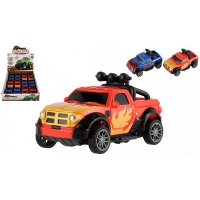 Teddies Auto terénní Off-Road plast 10cm na zpětné natažení 2 barvy – Zboží Mobilmania