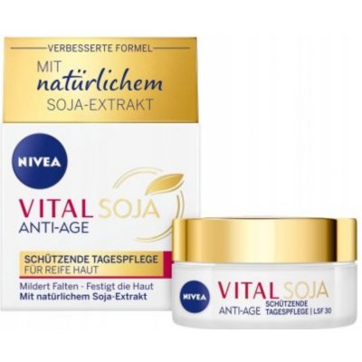 Nivea Vital Soja denní krém proti vráskám SPF 30 50 ml – Zboží Mobilmania