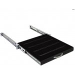 Triton Výsuvná polička 1U/650mm/ plnovýsuvná, nosnost 45kg, černá, RAB-UP-X19-A1 – Zboží Dáma