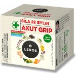 LEROS Bylinný čaj Síla 22 bylin AKUT GRIP 20 x 2,5 g – Zboží Dáma