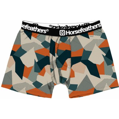 Horsefeathers boxerky Sidney polygon gray