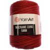 Příze Macrame Cord 5 mm barva 781 vínová