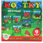 Teddies kostky kubus Moje první lesní zvířátka – Zboží Dáma