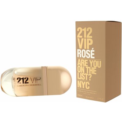 Carolina Herrera 212 VIP Rosé parfémovaná voda dámská 80 ml – Zboží Mobilmania