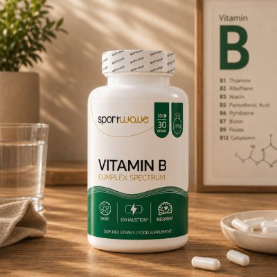 Sportwave Vitamin B complex spectrum 30 kapslí – Hledejceny.cz