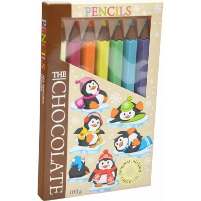 T-Severka Čokoládové pastelky zimní 100 g – Zboží Dáma