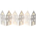 Retlux Vánoční LED dekorace domečky kovové 12 LED vnitřní – Hledejceny.cz