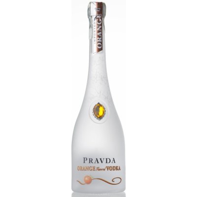 Pravda Vodka Orange 37,5% 0,7 l (holá láhev) – Zbozi.Blesk.cz