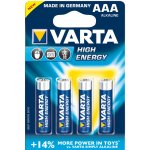 Varta High Energy AAA 4ks VARTA-4903/4B – Zboží Živě