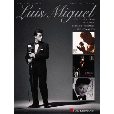 Luis Miguel Selections noty na klavír, zpěv, akordy na kytaru