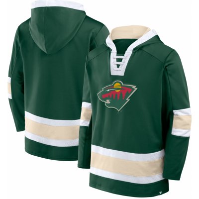 Fanatics mikina Minnesota Wild Mens Laced Hockey Hoodie – Hledejceny.cz