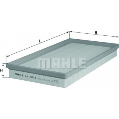 Vzduchový filtr MAHLE LX 1818 – Hledejceny.cz