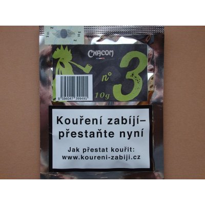 Chacom Dýmkový tabák No.3 10g – Zboží Mobilmania