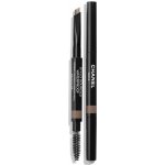 Chanel Stylo Sourcils Waterproof voděodolná tužka na obočí s kartáčkem 808 Brun Clair 0,27 g – Zboží Mobilmania