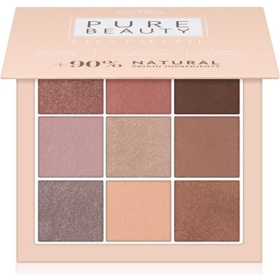 Astra Make-up Palette The Temptation paleta očních stínů Nude Temptation 15 g