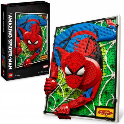 LEGO® ART 31209 The Amazing Spider-Man – Zbozi.Blesk.cz
