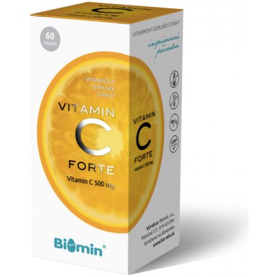 Biomin Vitamin C Forte 60 tobolek – Hledejceny.cz