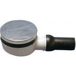 HL Zápachová uzávěrka DN50 (obzvláště plochá) ke sprchovým mísám s otvorem 90mm s kloubem na odtoku HL521 – Sleviste.cz