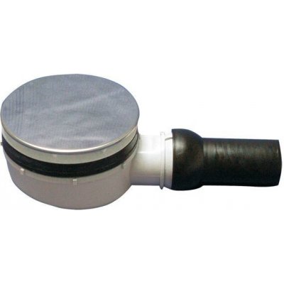 HL Zápachová uzávěrka DN50 (obzvláště plochá) ke sprchovým mísám s otvorem 90mm s kloubem na odtoku HL521 – Sleviste.cz