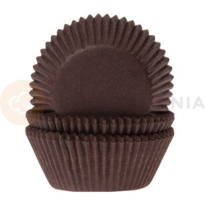 House of Marie Košíčky na cupcakehnědá HM0022 hnědá průměr 5 cm 50 ks – Zboží Dáma